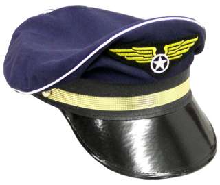   Airline Pilot Costume Hat   Professional Costume Accessories   15GC182