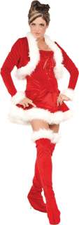 Adult Sexy Ms. Claus Costume   Sexy Christmas Costumes   15UR28840