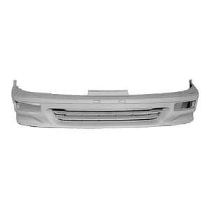   Acura Integra Primed Black Replacement Front Bumper Cover Automotive
