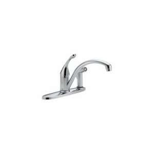  Delta 340 DST Collins Kitchen Faucet with Spray, Chrome 