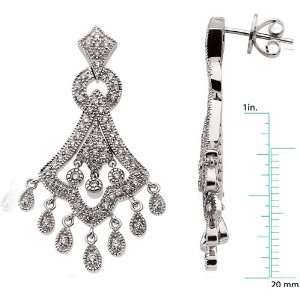   karat white gold Diamond Chandelier Earrings Diamond Designs Jewelry