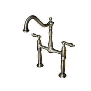   of Design ES1073AL Boston Two Handle Vessel Sink Faucet, Vintage Brass