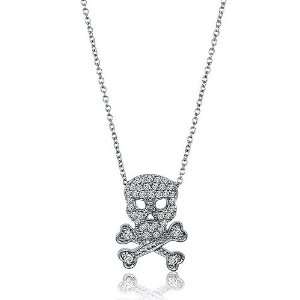   Skull Crossbones Pendant Necklace   Womens Necklaces Jewelry Jewelry