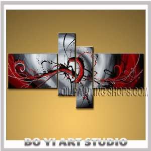  Modern Abstract Oil Painting On Canvas Wall Art Contemporary 
