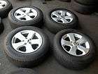 2011 JEEP GRAND CHEROKEE WHEELS AND TIRES OEM FACTORY TAKE OFFS 265/60 