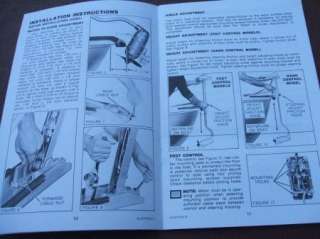   Johnson Trolling Motor Owners Manual 12 & 24 Volt Electric FREE SH