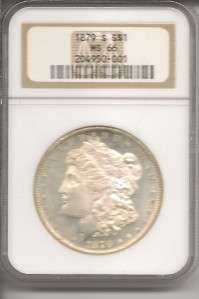 1879 S NGC Certified MS 66 Morgan Silver Dollar  