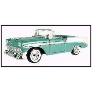  1/18 1956 Chevy Bel Air Convertible 2 Tone Everything 