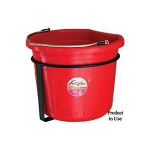  WALL MOUNT PAIL HOLDER, Color BLACK; Size 5 GALLON 