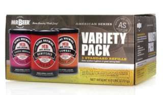 American Refill Set for Mr. Beer Home Beer Brewing Kit Accessories NEW 