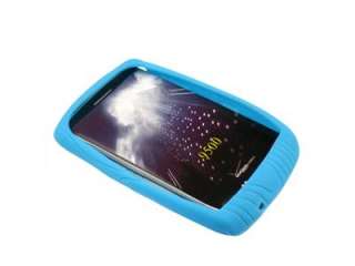 Silicone Skidproof Case Blackberry 9500 Light Blue 9368  