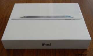 NEW Sealed Apple iPad 2 32GB 3G Wi Fi AT&T White Tablet 716889000009 