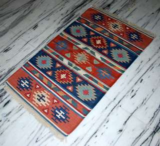 traditional cotton mat carpet rug size 58 x 36 inches