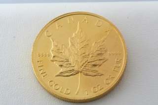 2011 Canadian 50 Dollar Gold Coin .9999 Fine Gold Bullion 1oz 24K Gold 