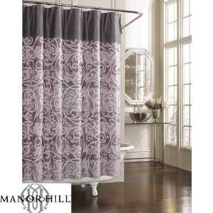    MANOR HILL ALLEGRA Fabric Shower Curtain 72x 72