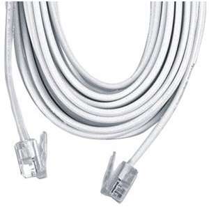    GE TL96530 Phone Line Cord (50 ft, White, 4 conductor) Electronics