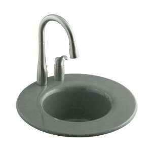   Cordial Single Basin Cast Iron Bar Sink from the Cordial Series K 649