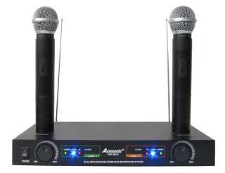 Acesonic VHF 8012 Rechargeable Handheld Wireless Cordless Microphone 