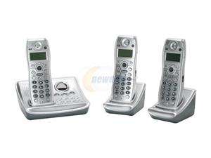   DECT 6.0 3X Handsets Cordless Phone Integrated Answering Machine