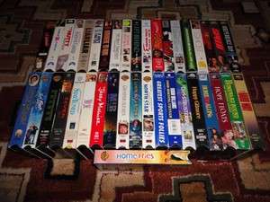Action/Comedy/Drama/+ ~ Lot 13 ~ 39 VHS   Movies Listed  