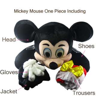 adult mickey & minnie costume outdoor party cosplay fancy cartoon 