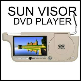 inch TFT Color LCD 169 Car Vehicle Sunvisor DVD Play  
