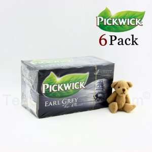 Earl Grey Tea / English Earl Grey Black Tea / Pickwick 6 Packs Bonus 