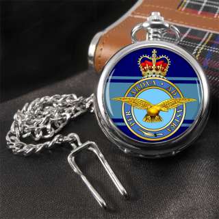 Royal Air Force RAF Full Hunter Pocket Watch  