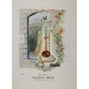  1946 Ad Alambic Jacques Heim Parfums French Perfume 