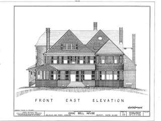 Queen Anne   Shingle Style house blueprints, Historic Rhode Island 