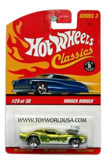 Hot Wheels Classics series 3 #28 Rodger Dodger antifreeze  