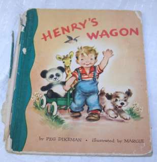   VINTAGE CHILDRENS BOOKS Ugly Duckling THREE LITTLE PIGS Henrys Wagon