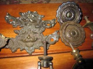 ANTIQUE/VINTAGE LOT OF ORNATE DRAWER PULLS HANDLES HARDWARE  