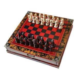  Collectible Chinese Antique Style Deluxe Chess Set Toys & Games