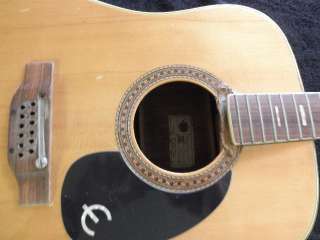 Vintage 70s Epiphone 12 string Acoustic Gibson Headstock for Parts 