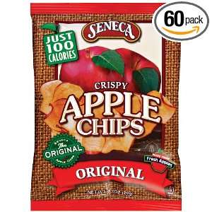 Seneca Snack Apple Original Red Chips .7 Ounce Packages (Pack of 60 