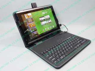 Tablet PC Protection case + USB Keyboard for Acer Iconia TAB A500 