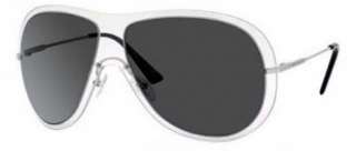 New Emporio Armani EA 9720 D4OP9 Light Grey / Grey Sunglasses  
