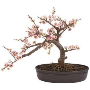   By Nearly Natural Cherry Blossom Bonsai Silk Tree