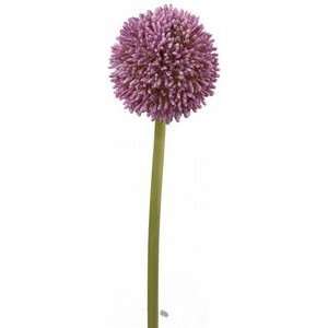 Artificial Allium Lucy Ball Purple Flower Stem Wedding 