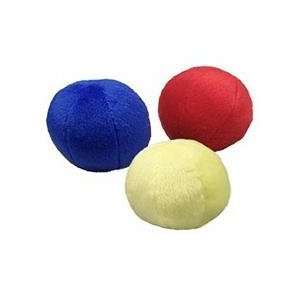  Kyjen Plush Puppies IQube Replacement Squeakin Balls, 3 