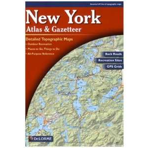  DELORME New York Atlas & Gazetteer