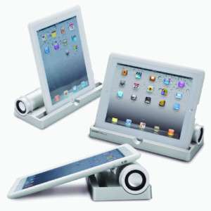   iPad 2 Portable Stereo Speaker Dock Stand Audio 816742017592  