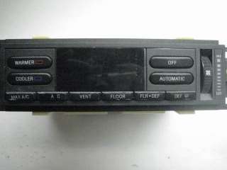 93 94 Lincoln Town Car A/C Heater Climate Control EATC  