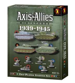 Axis and Allies Minis 1939 1945 Starter Se