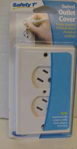 SAFETY 1ST SWIVEL OUTLET COVER CHILD, BABY SAFETY ELECTRICAL OUTLET 