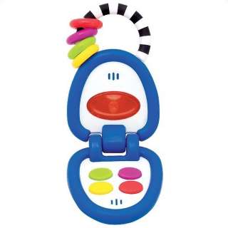 Sassy NEW Talk & Fold Phone Baby Toy Rattle  