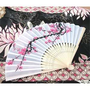    Cherry Blossom Silk Fans   Baby Shower Gifts & Wedding Favors Baby