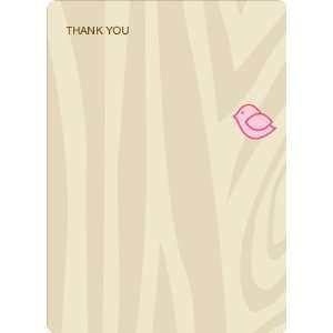  Thank You Card for Nesting Bird Baby Shower Invitation 