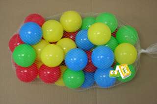 New 100 Soft Plastic Ball Pit Inflatable Play Kid Toy Bright Color 